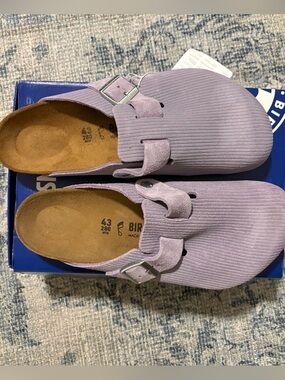 Birkenstock Boston Purple Fog